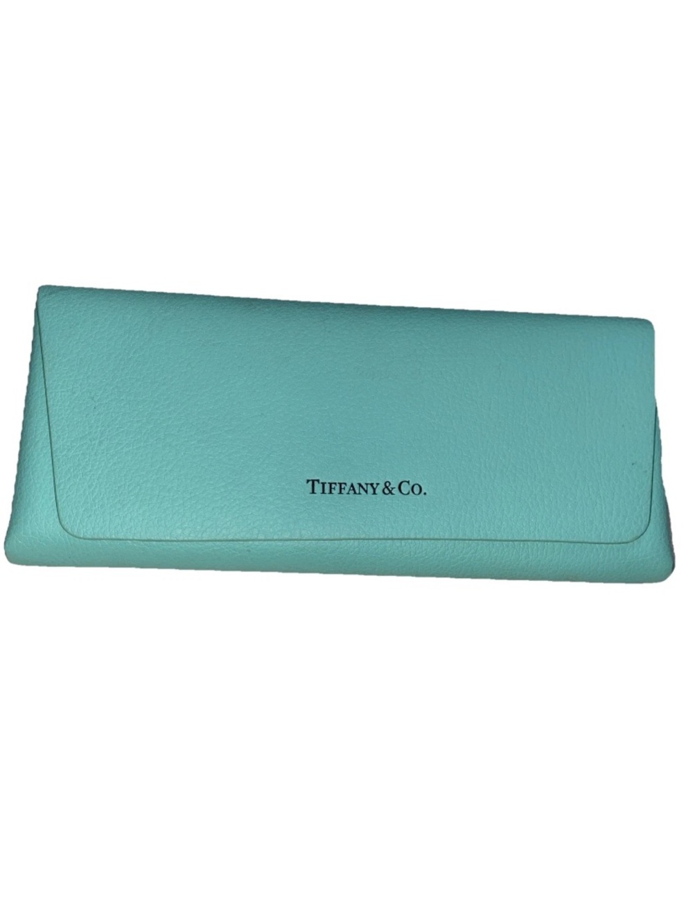 Tiffany & Co. Blue Glasses Eyeglasses Magnetic Close Case
